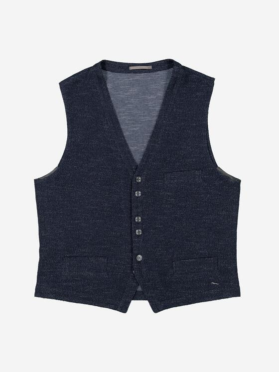 engbers Herren Sakko-Weste regular Blau 37262