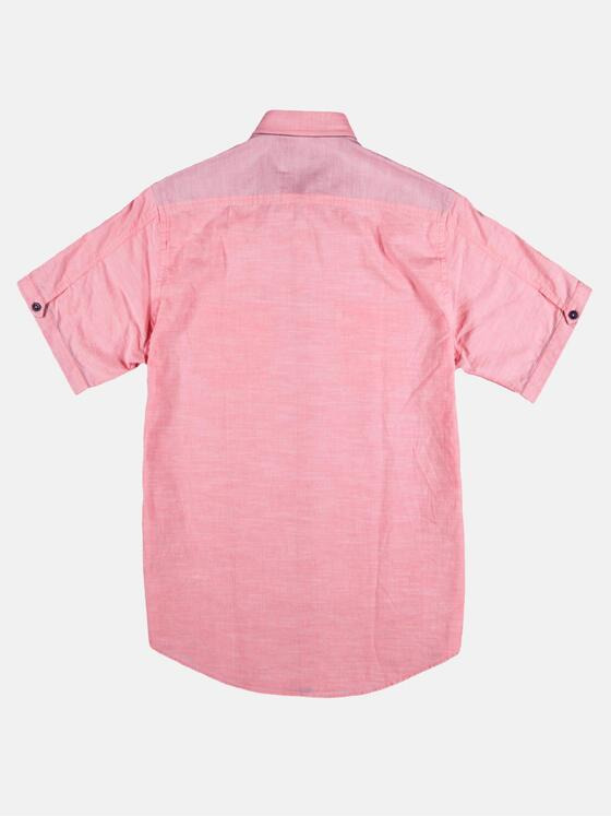 engbers Herren Kerniges Hemd mit Galon-Tape Rosa 29425