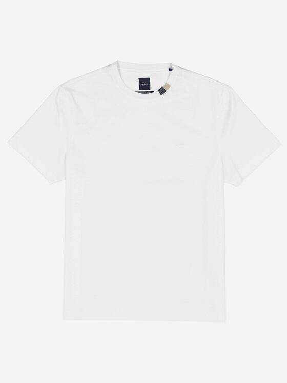 engbers Herren T-Shirt uni Reinweiss 38058
