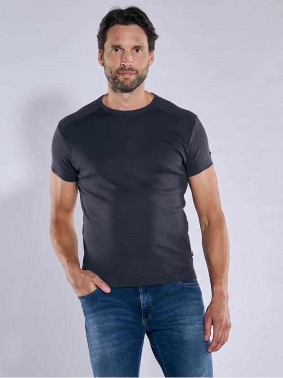 engbers Herren Basic-Shirt "My Favorite" organic Saphirblau 33833