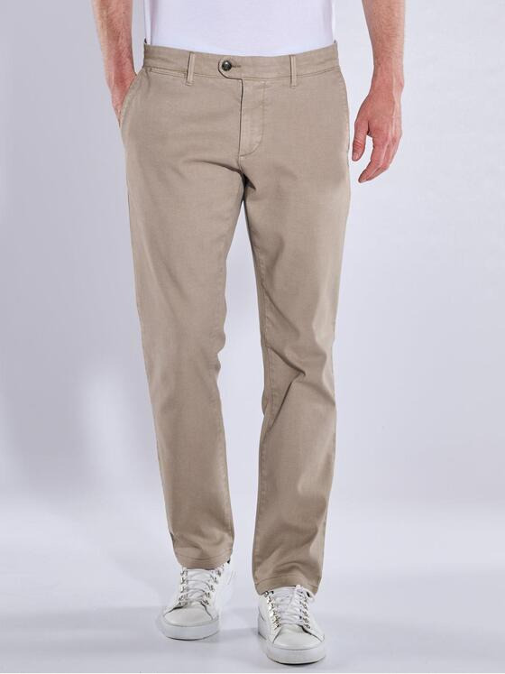 ENGBERS GERMANY Herren Chino mit Tencel-Anteil Sand 37532