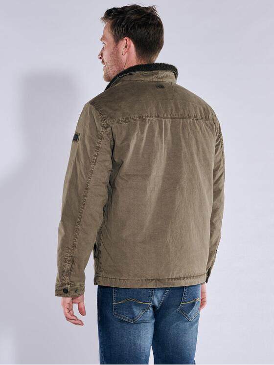 engbers Herren Baumwoll-Jacke regular Braun 37174