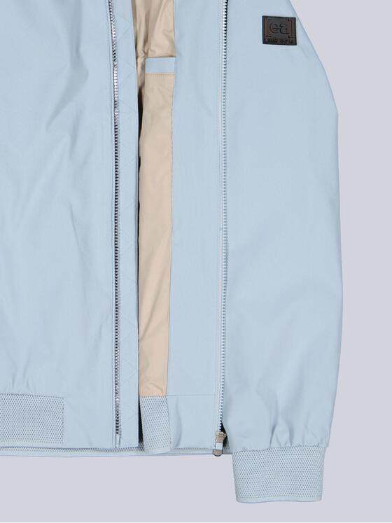 emilio adani Herren Wasserabweisende Blousonjacke Hellblau 40233