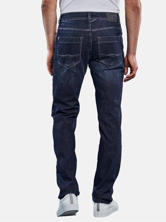 ENGBERS GERMANY Herren Jeans mit hochwertigem Comfort-Stretch-Material Marineblau 31479