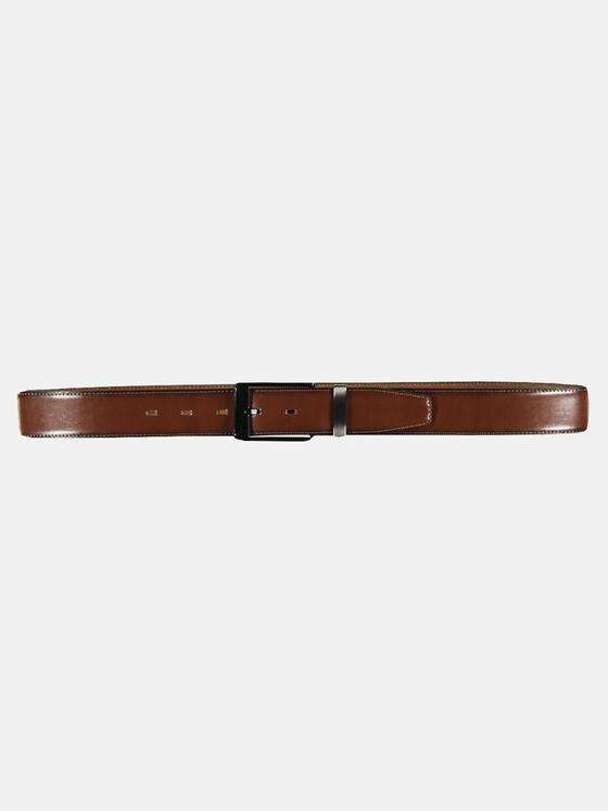 engbers Herren Ledergürtel Basic Braun 36341