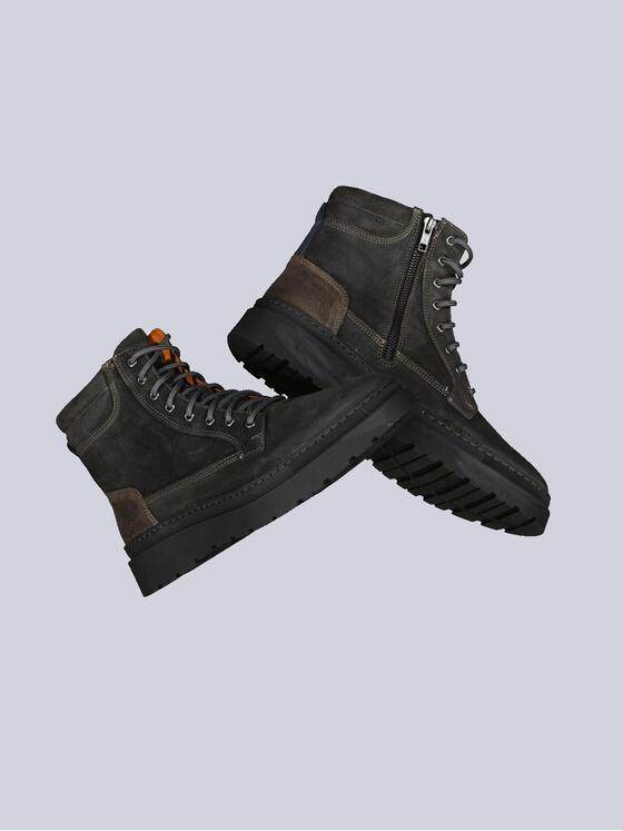 engbers Herren Boots aus Leder Anthrazit 33607