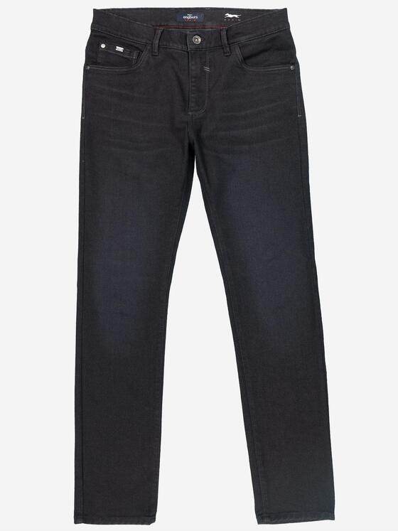 engbers Herren Super-Stretch-Jeans slim fit Schwarz 37626