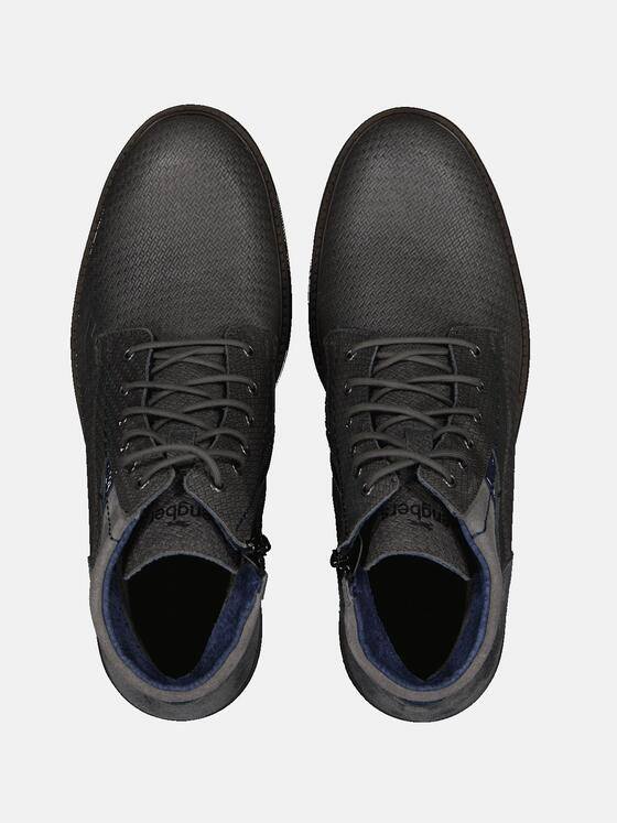 engbers Herren Boots aus Rindsleder Granitgrau 31944