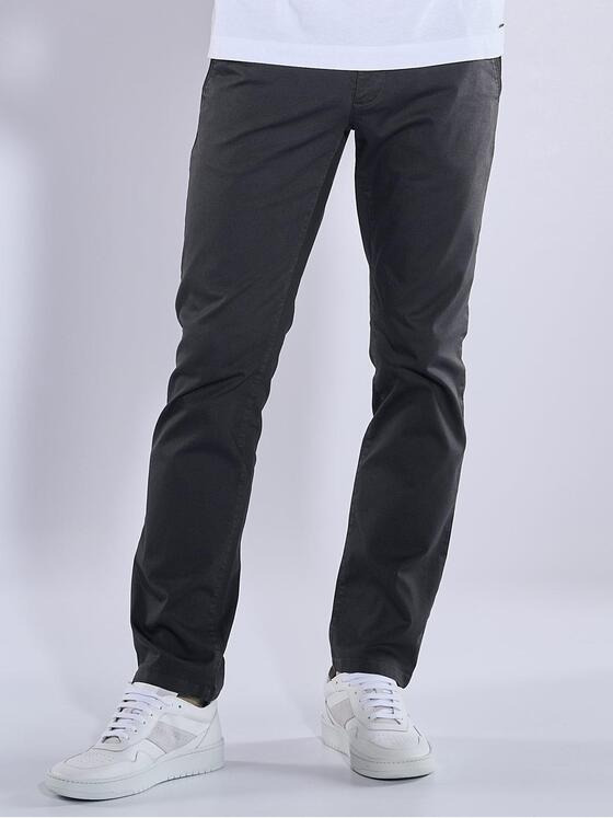 emilio adani Herren Chino regular Grau 37209