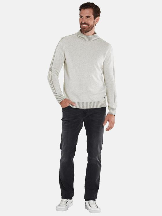 ENGBERS GERMANY Herren Pullover mit Cashmere Grau 35708