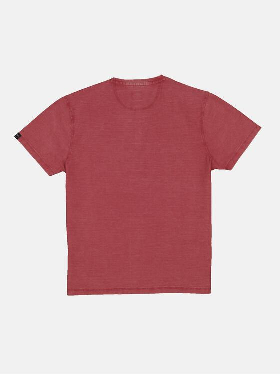 engbers Herren Henley Shirt strukturiert Rot 34532