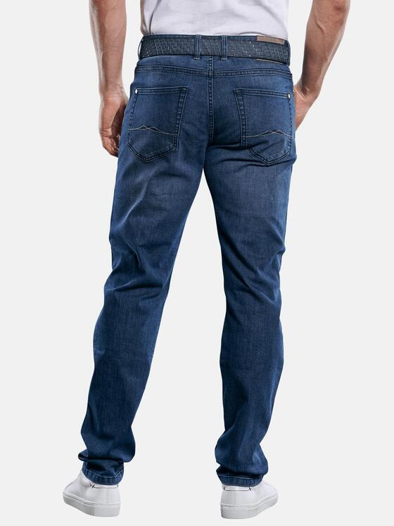 engbers Herren Besonders elastische und leichte Jeans Blau 29699
