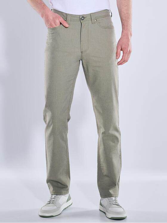 engbers Herren 5-Pocket-Hose regular Oliv 39109
