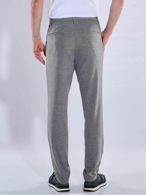 engbers Herren Chino Hose aus edlem Garn Silbergrau 39464