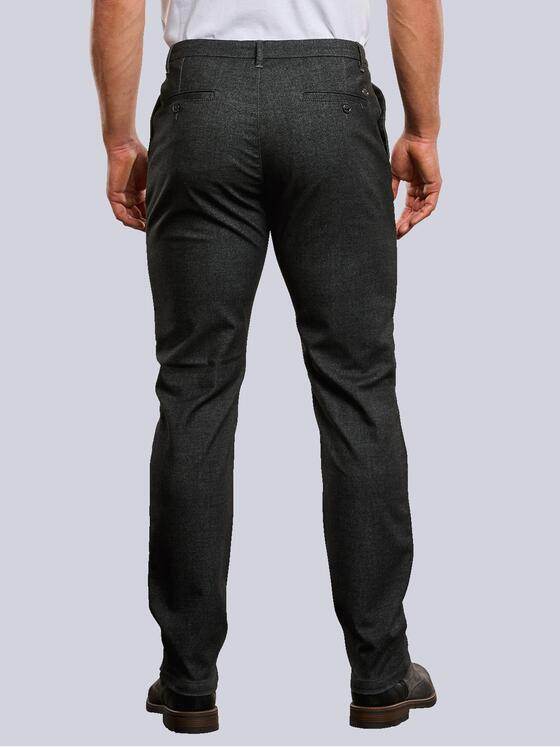 engbers Herren Chino gemustert Kieselgrau 33650