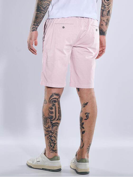 emilio adani Herren Chino-Bermuda mit Tunnelzug Violett 39092