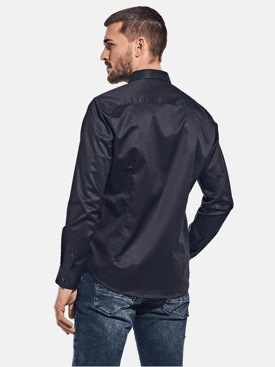 emilio adani Herren Hemd "My Favorite" Schwarz 32802