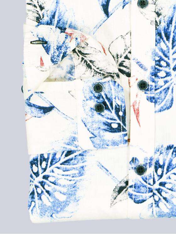 engbers Herren Langarm-Hemd regular Tuerkis 38665