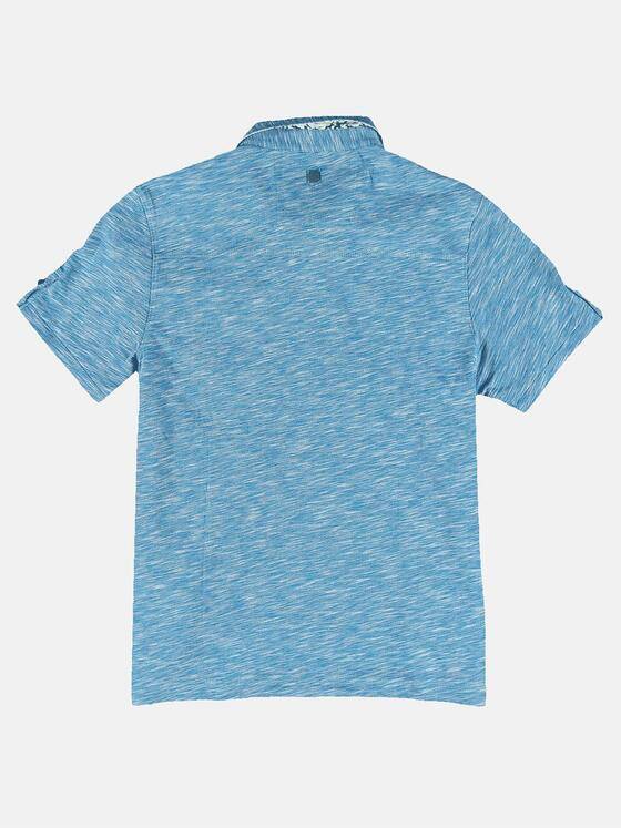 ENGBERS GERMANY Herren Polo-Shirt Blautuerkis 31797