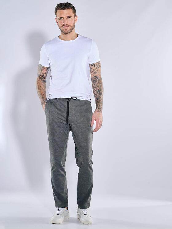 emilio adani Herren Anzug-Hose slim fit Grau 38441