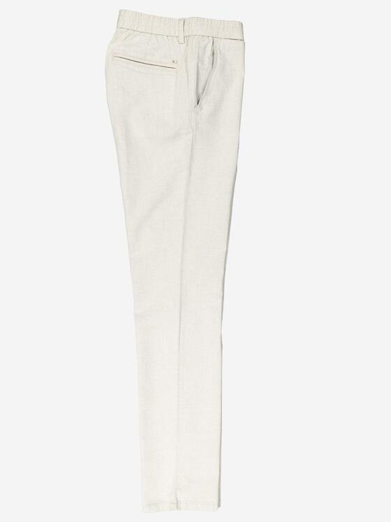 emilio adani Herren Chino mit Tunnelzug Weiß 36671