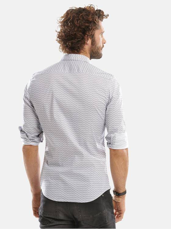 emilio adani Herren Hemd langarm Blau 30932