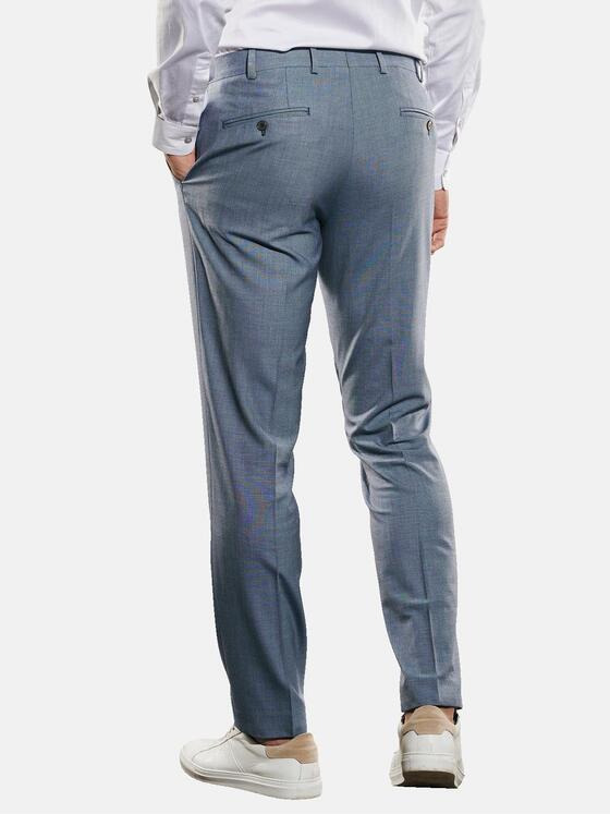 emilio adani Herren Anzug-Hose slim fit Blau 34590