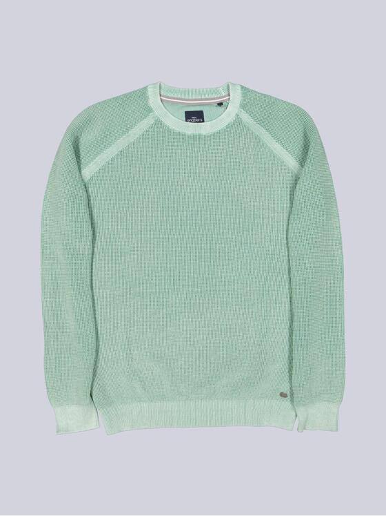 engbers Herren Pullover uni Gruen 38708