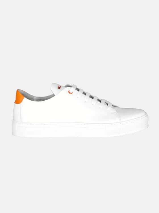 emilio adani Herren Sneaker aus Leder Weiß 33571