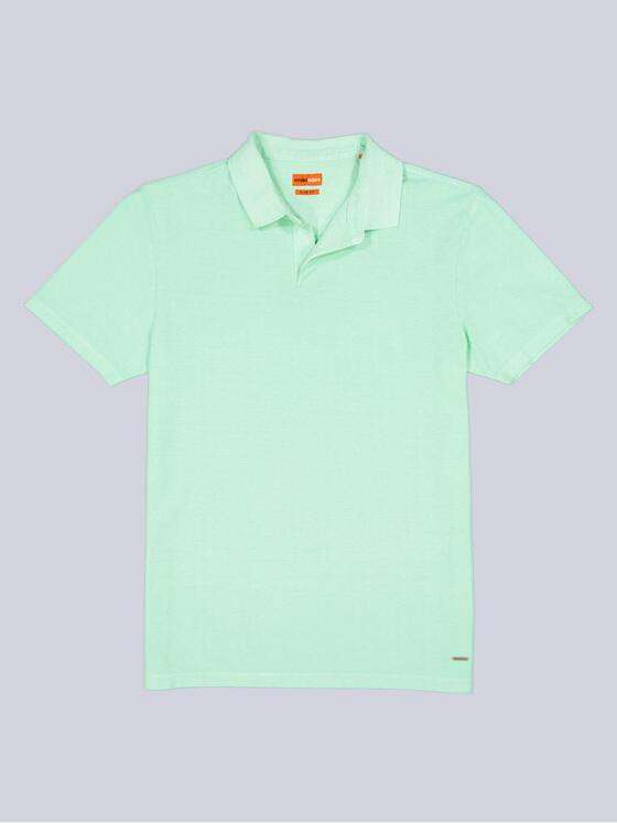 emilio adani Herren Polo-Shirt uni Türkis 38927