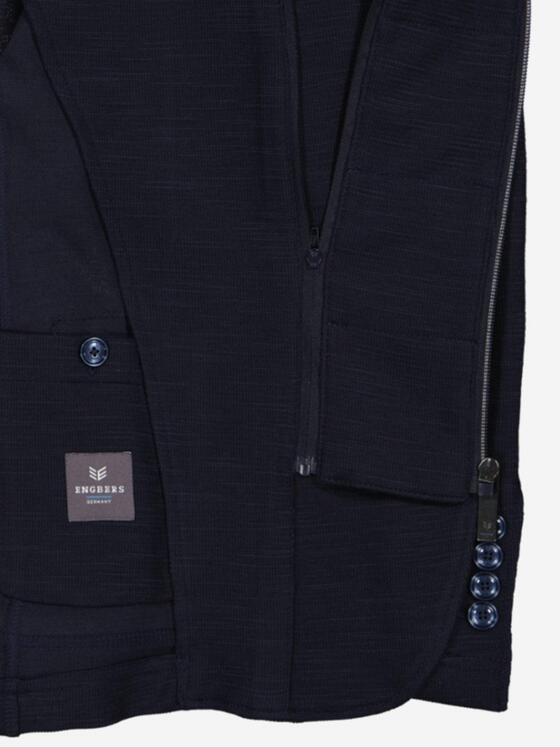 ENGBERS GERMANY Herren Sakko aus flexiblem Hightech-Material Saphirblau 36487