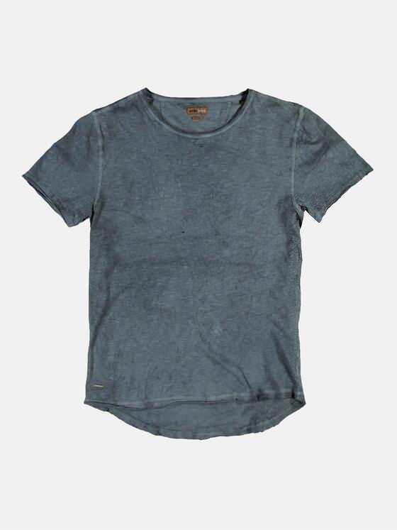 emilio adani Herren Rundhals T-Shirt Grau 25223