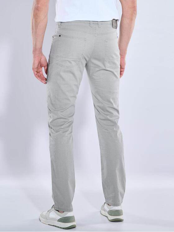 engbers Herren 5-Pocket-Hose regular Silbergrau 38671