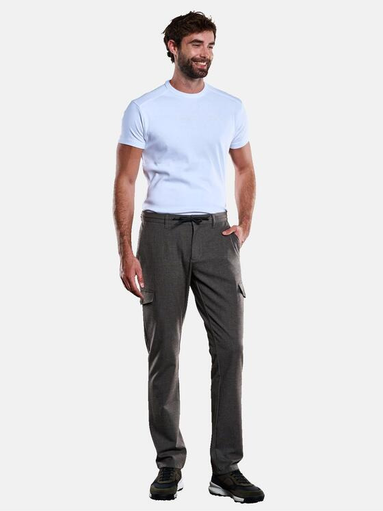 engbers Herren Cargo-Hose mit Tunnelzug Braun 33332