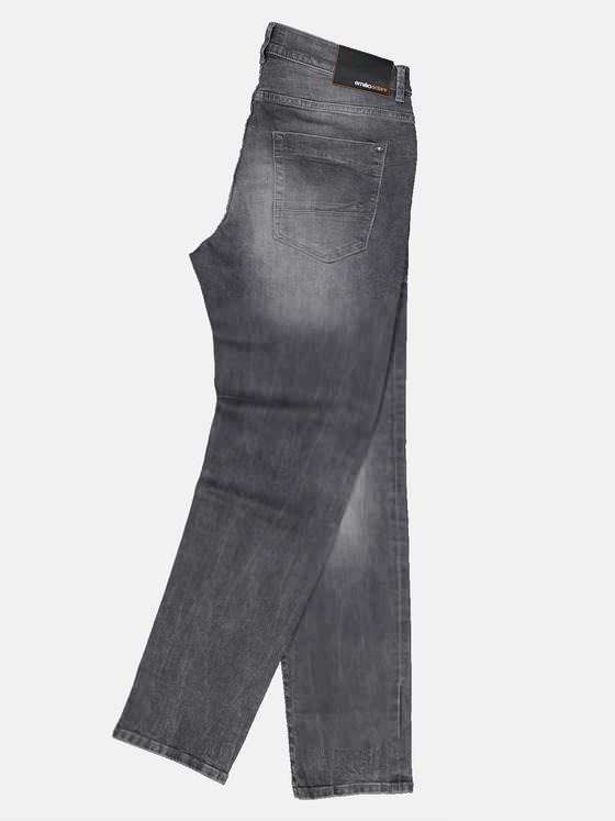 emilio adani Herren Jeans High-Stretch Grau 32420