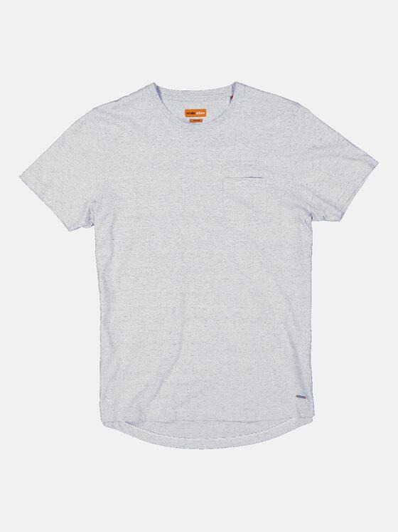 emilio adani Herren T-Shirt gestreift Grau 34548