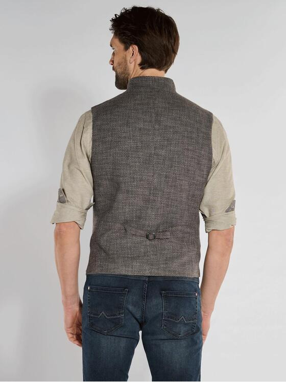 engbers Herren Sakko-Weste regular Braun 36491