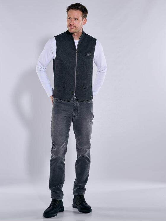 engbers Herren Sakko-Weste regular Anthrazit 37543