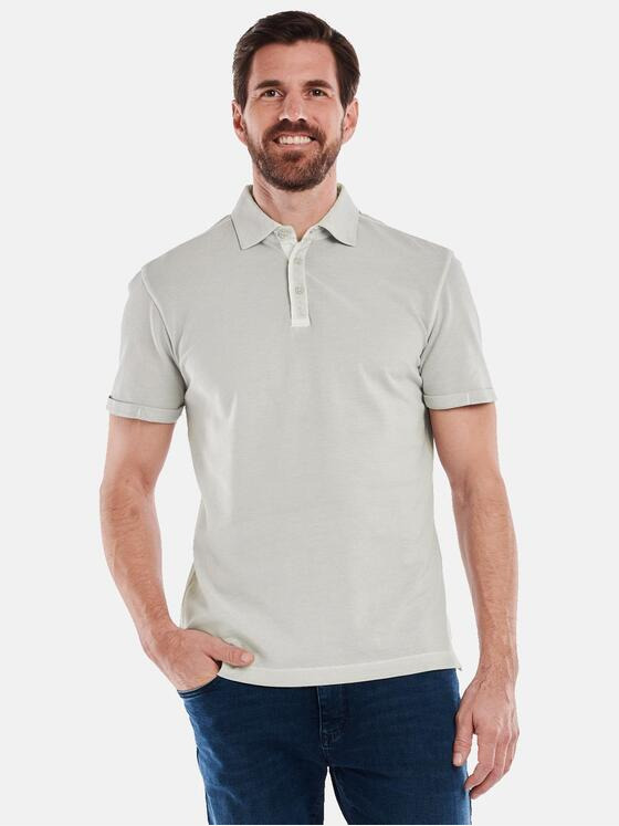 engbers Herren Polo-Shirt slim fit Grau 35125