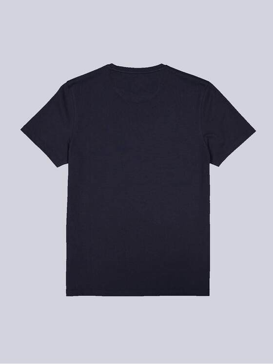 ENGBERS GERMANY Herren T-Shirt aus supima Baumwolle Saphirblau 36798