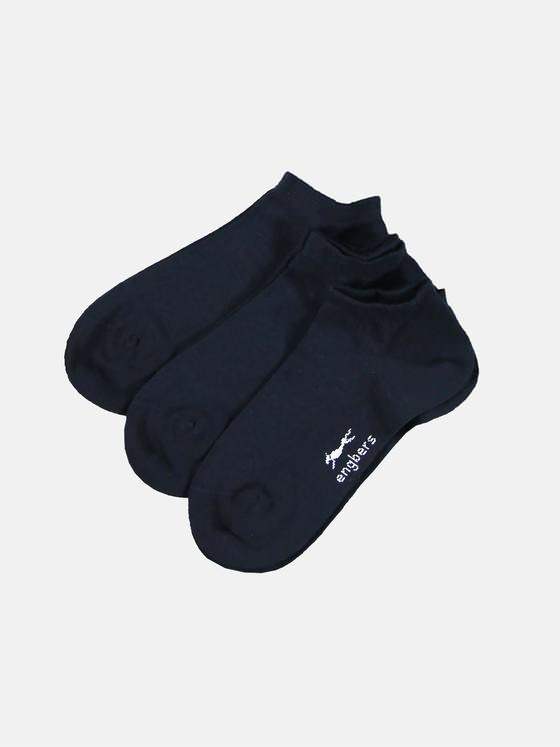 engbers Herren Sneakersocken Doppelpack Marineblau 31320