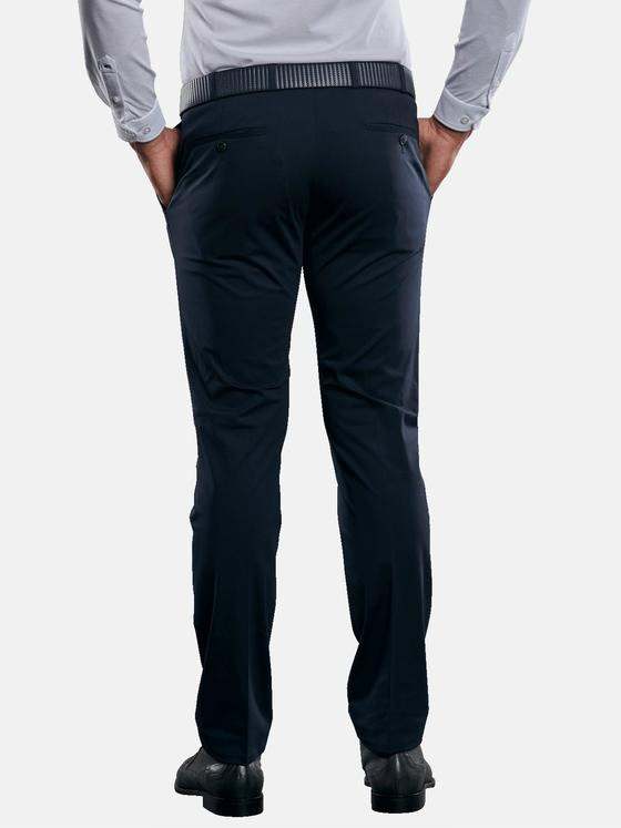 emilio adani Herren Anzughose slim fit Blau 31012