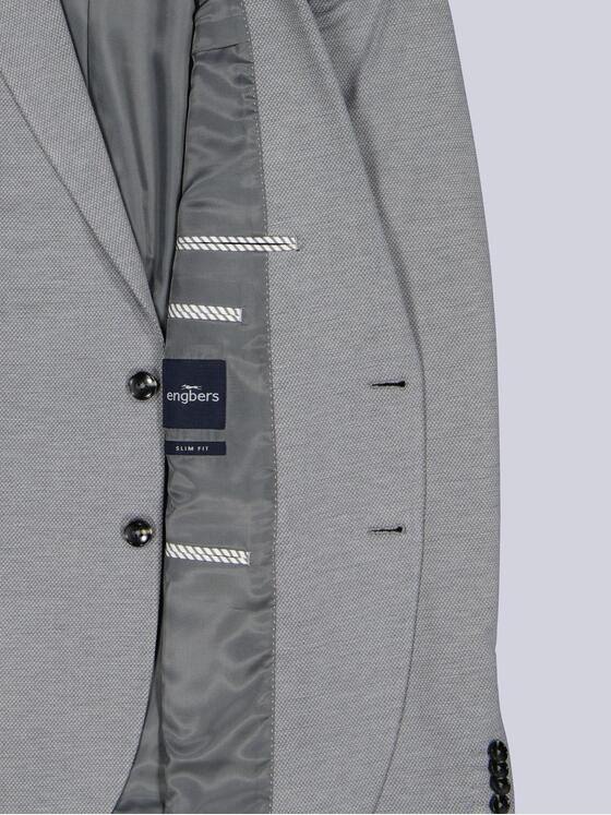 engbers Herren Anzugsakko slim fit Silbergrau 38332