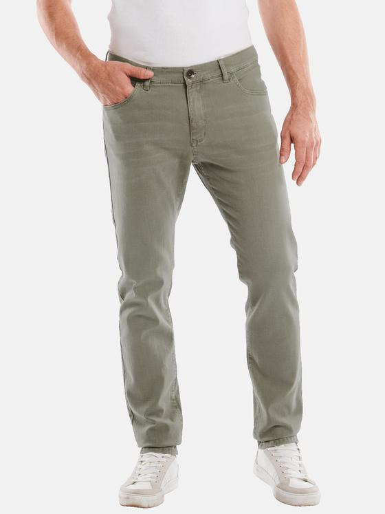 engbers Herren Super-Stretch-Jeans Regular Beige 34651