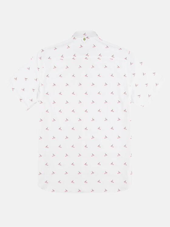 engbers Herren sommerliches Hemd mit Comfort-Stretch-Anteil Reinweiss 29959