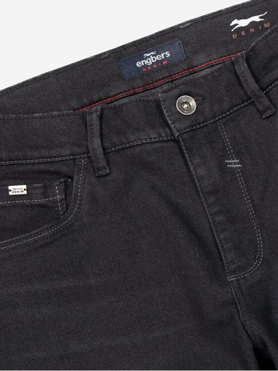 engbers Herren Super-Stretch-Jeans slim fit Schwarz 37626