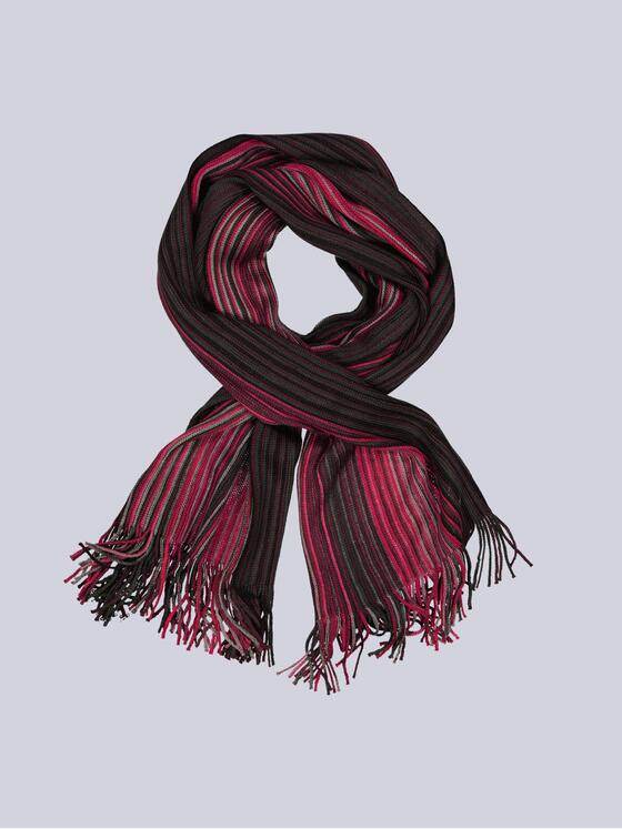 engbers Herren Strickschal gemustert Rot 39719