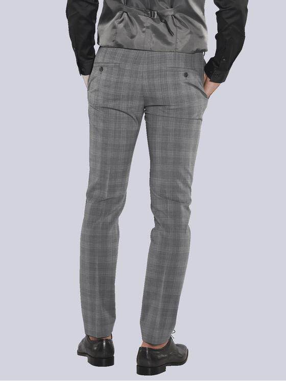 emilio adani Herren Anzug-Hose slim fit Grau 36386
