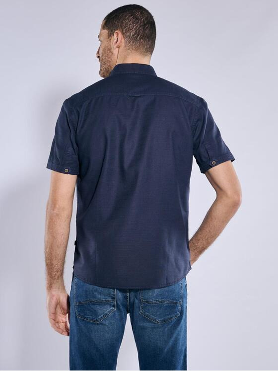 engbers Herren Kurzarm-Hemd regular Marineblau 36871