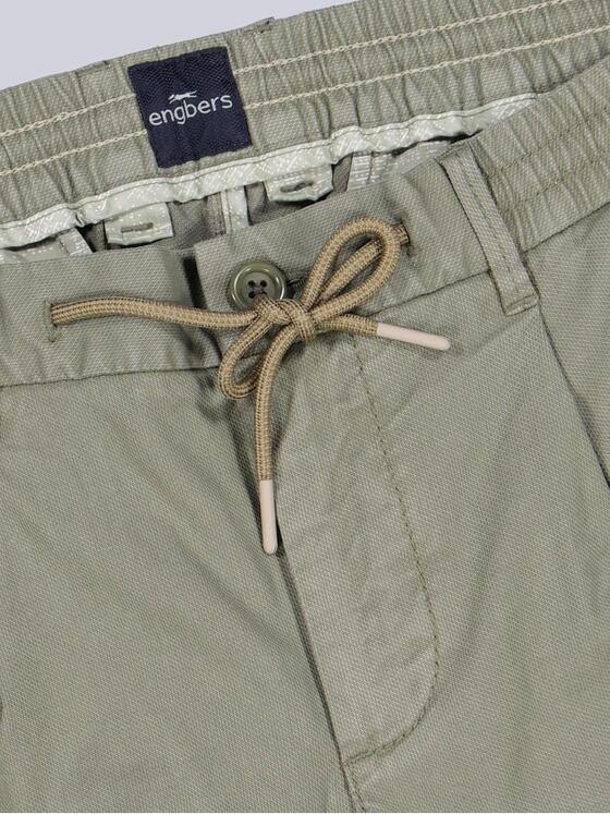 engbers Herren Chino-Bermuda mit Tunnelzug Khaki 39020